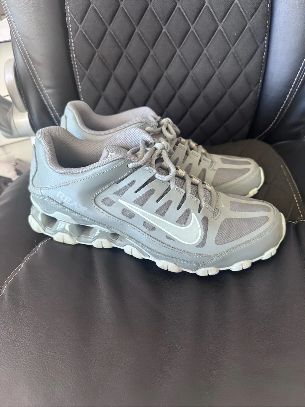 Men's Nike Gray ReAx Running Shoes - Performance Trainer